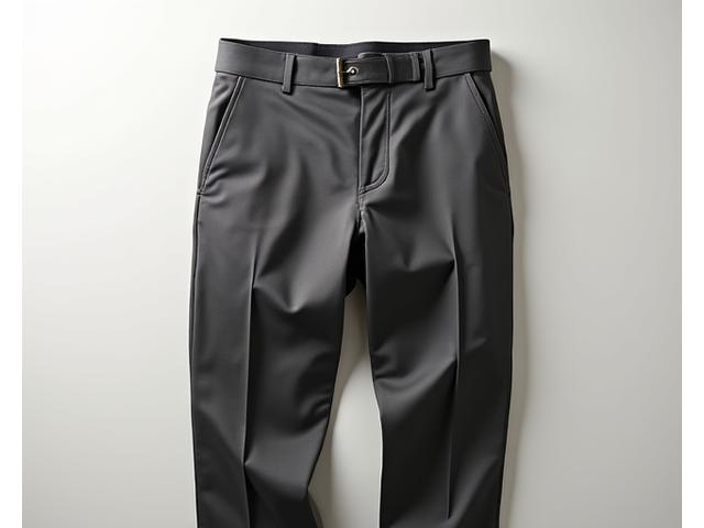 Stylish, tailored golf trousers in a performance stretch fabric, designed for optimal comfort and elegant aesthetics on the course.